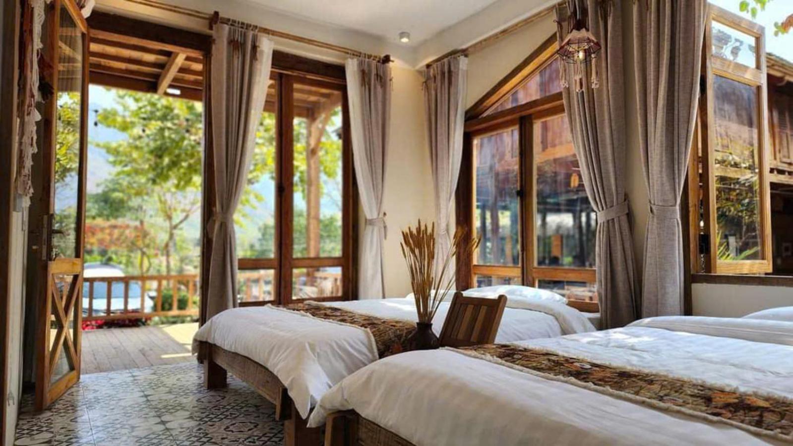 Mai Chau 4 Seasons Bungalow & Hotel Exterior photo